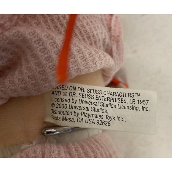 Universal Studios Dr. Seuss Cat in the Hat 13” Girl Doll 2009 With Stand No Box - Picture 9 of 12